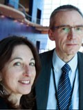 Stefan Aibi and Irene Wapnir