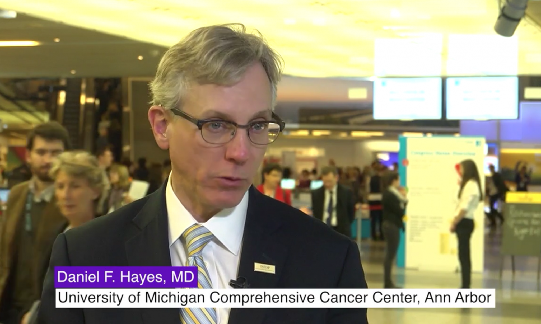 Daniel Hayes MD, Clinical Director of the Breast Oncology Program at the University of Michigan Cancer Center Ann Arbor
