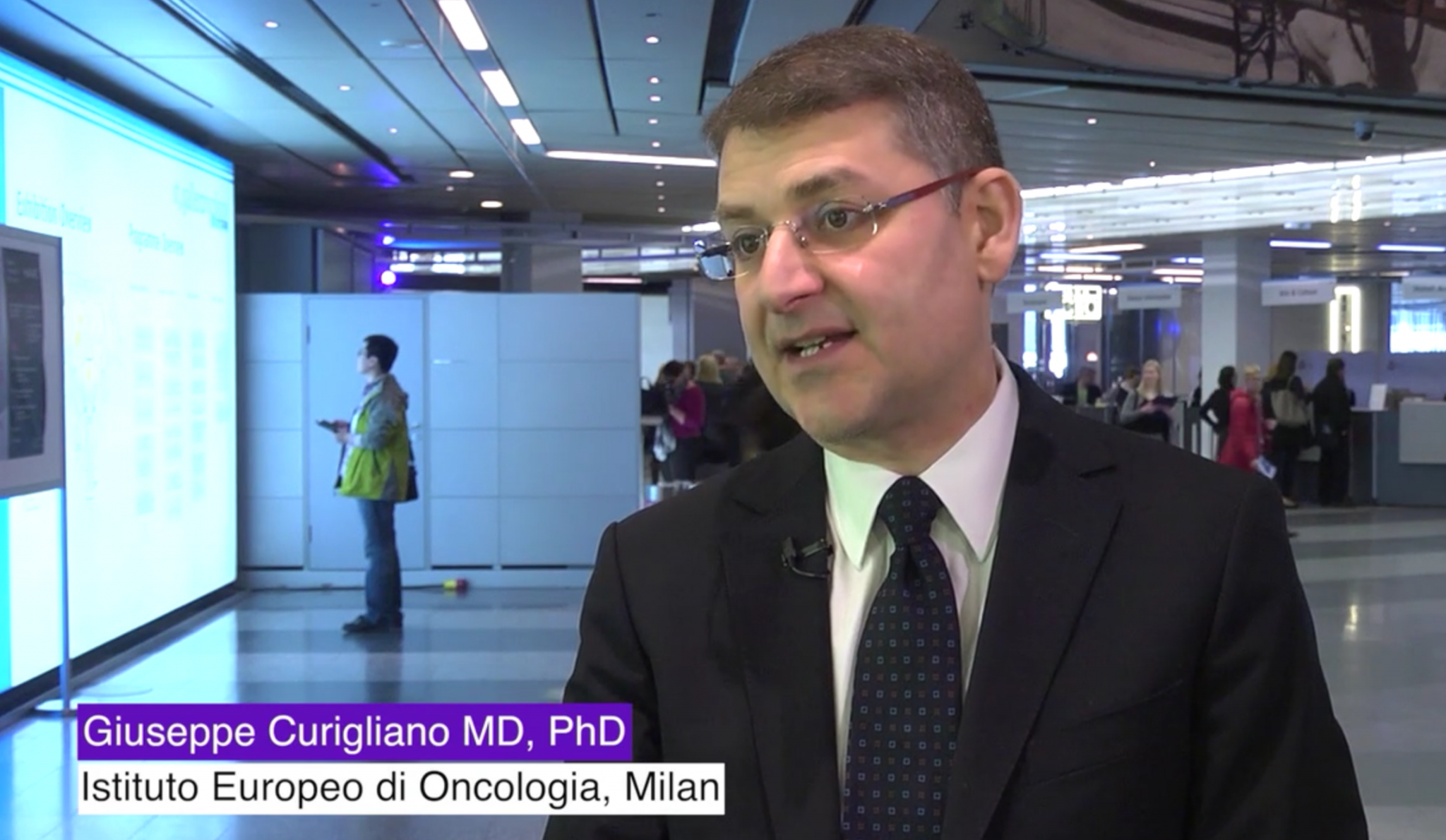 Giuseppe Curigliano MD PhD, Director of the Early Drug Development for Innovative Therapies Division at the European Institute of Oncology, Milan